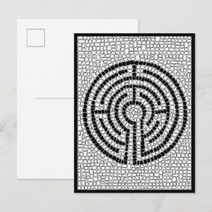 LABYRINTH VII Postcard 