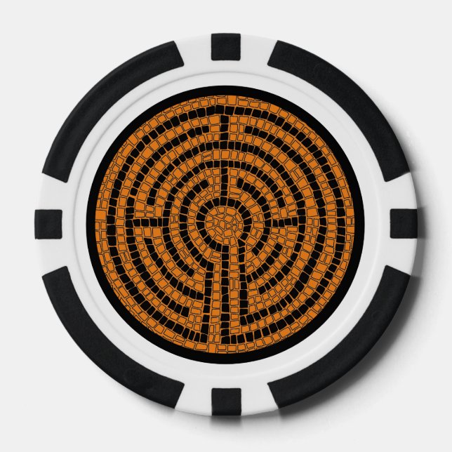 LABYRINTH XIII Poker Chips (Front)