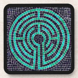 LABYRINTHE III Dessous de verre en plastique rigid