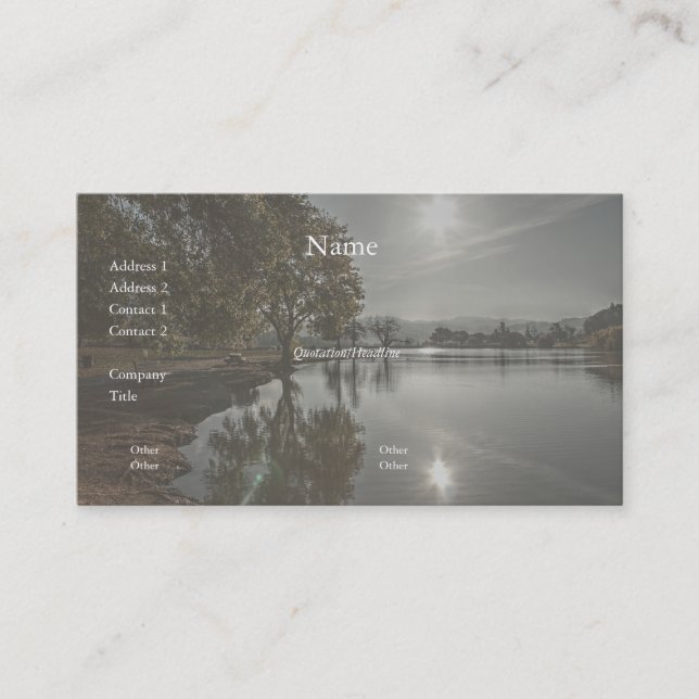 Lac 3 Carte de visite (Devant)