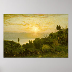 Lac Albano - Poster d'art George Inness
