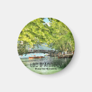 Lac d’Annecy, Magnet rond Haute-Savoie
