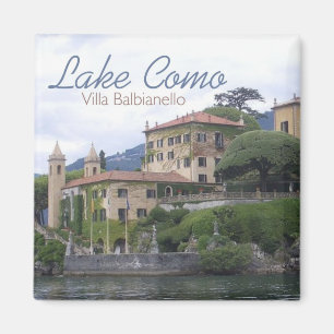 Lac de Côme Villa Balbianello Voyage Photo Magnet