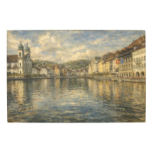 Lac de Lucerne Suisse Église des Jésuites Art méta