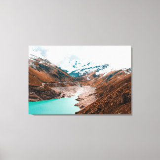 Lac de Moiry in Switzerland Canvas Print