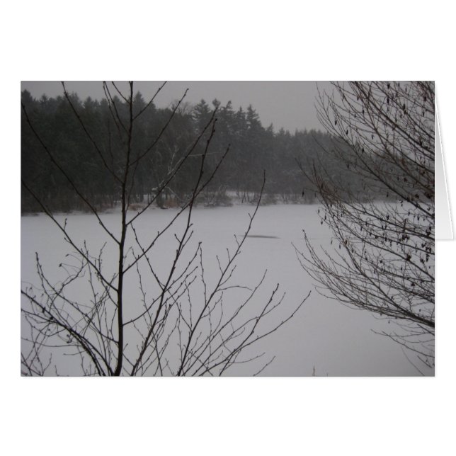 Lac de neige II (Devant horizontal)