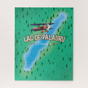 Lac de Paladru France Jigsaw Puzzle