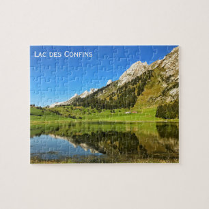 Lac des Confins, Les Aravis, French Alps Jigsaw Puzzle