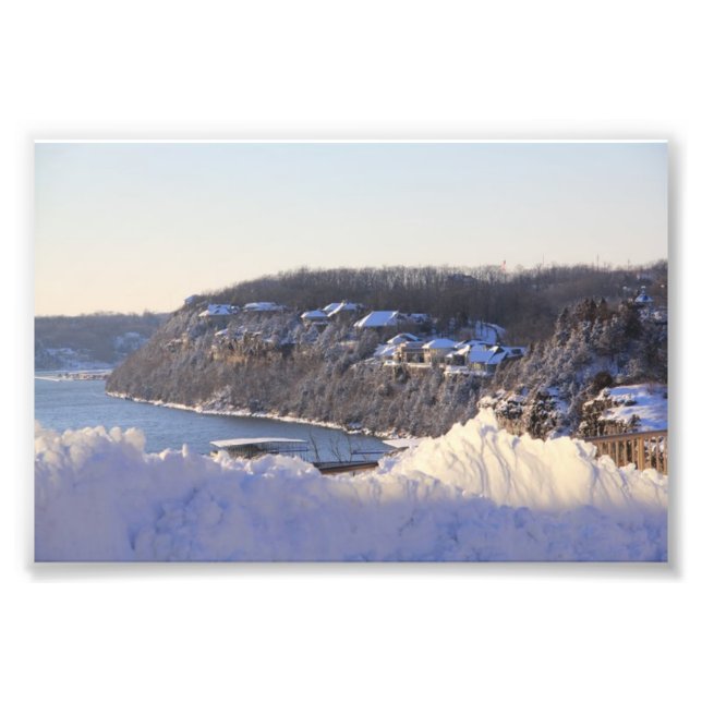 Lac des Ozarks Photo d'hiver (Devant)