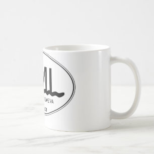 lac en céramique VA mountain de Smith de tasse de