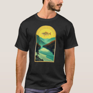 Lac Flathead Montana T-shirt