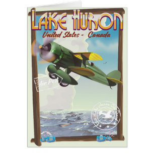 Lac Huron - États-Unis - Canada