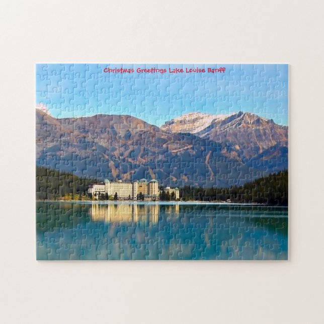 Lac Louise Banff. Jigsaw Puzzle (Horizontal)
