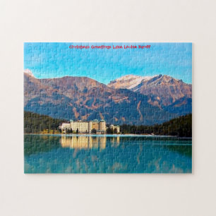 Lac Louise Banff. Puzzle à pièces