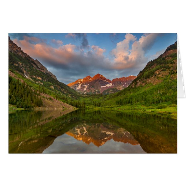 Lac Maroon Bells (Devant horizontal)