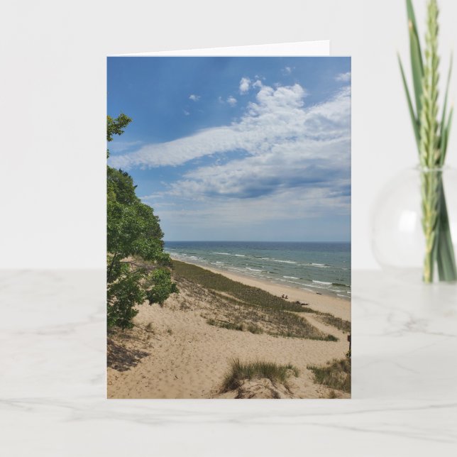 Lac Michigan, carte Muskegon (Devant)