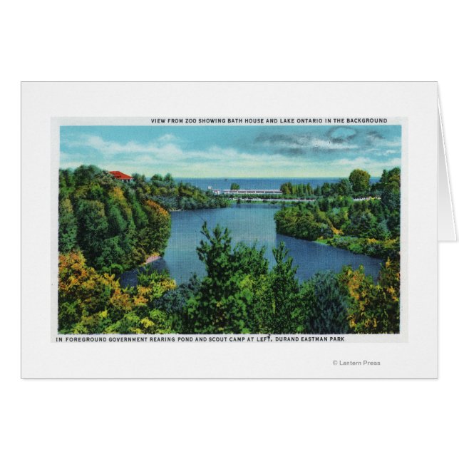 Lac Ontario et Durand Eastman Park (Devant horizontal)