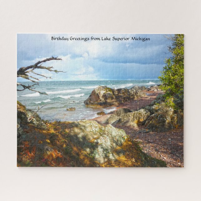 Lac Supérieur Michigan. Jigsaw Puzzle (Horizontal)