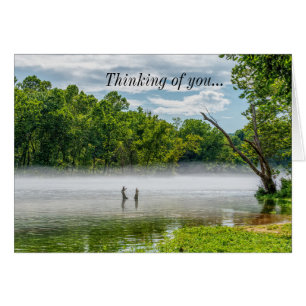 Lac Taneycomo Fog d'été Penser à vous Carte