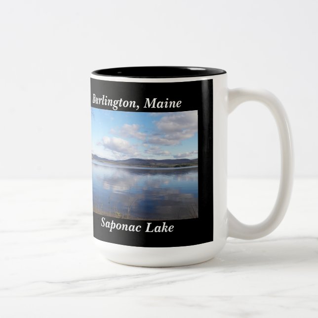Lac tasse de Burlington, Maine Saponac (Droit)