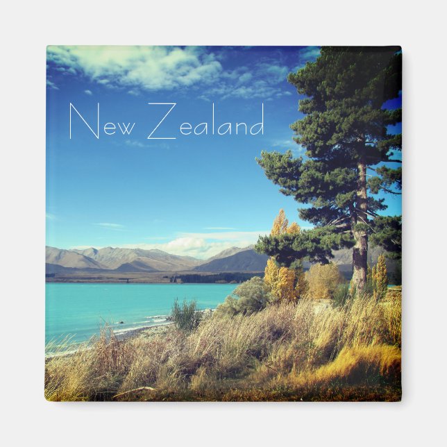 Lac Tekapo Magnet Nouvelle-Zélande (Devant)
