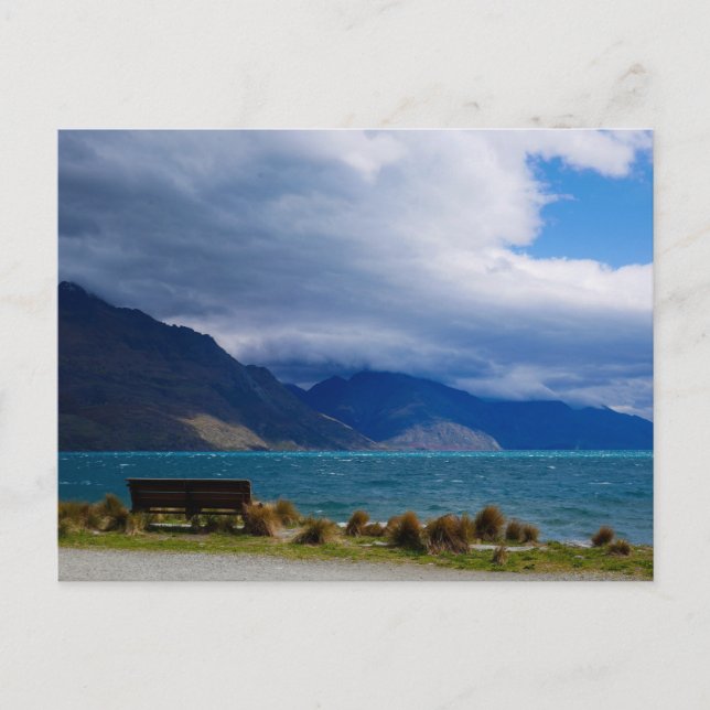 Lac Wakatipu, Queenstown, Nouvelle-Zélande - Carte (Devant)