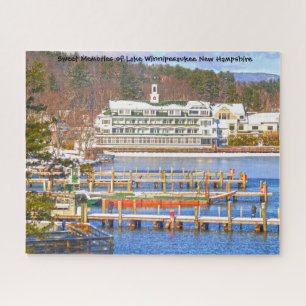 Lac Winnipesaukee New Hampshire. Jigsaw Puzzle