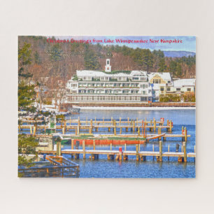 Lac Winnipesaukee New Hampshire. Jigsaw Puzzle