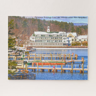 Lac Winnipesaukee New Hampshire. Jigsaw Puzzle