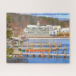 Lac Winnipesaukee New Hampshire. Jigsaw Puzzle