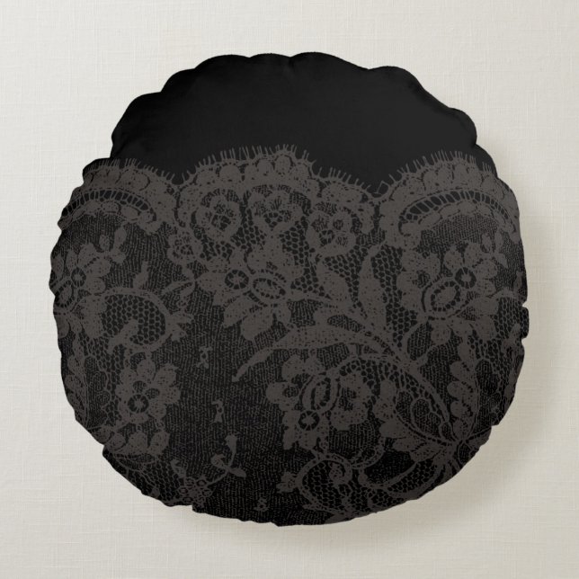 Lace 2 round pillow (Front)