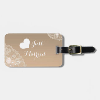 Lace and Floral Luggage Tags