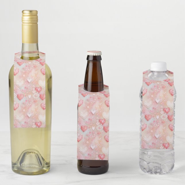 Lace and Light Bottle Tag (In Situ)