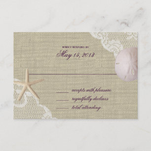 Lace and Sand Dollar Beach Response