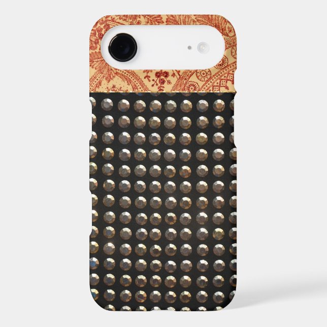 Lace And Studs Pattern Case-Mate iPhone Case (Back)