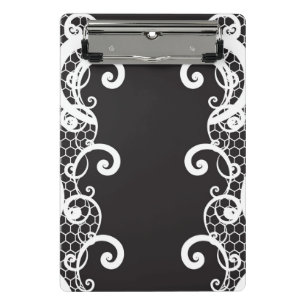 Lace background 1 mini clipboard