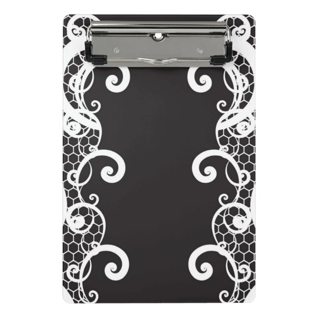 Lace background 1 mini clipboard (Front)