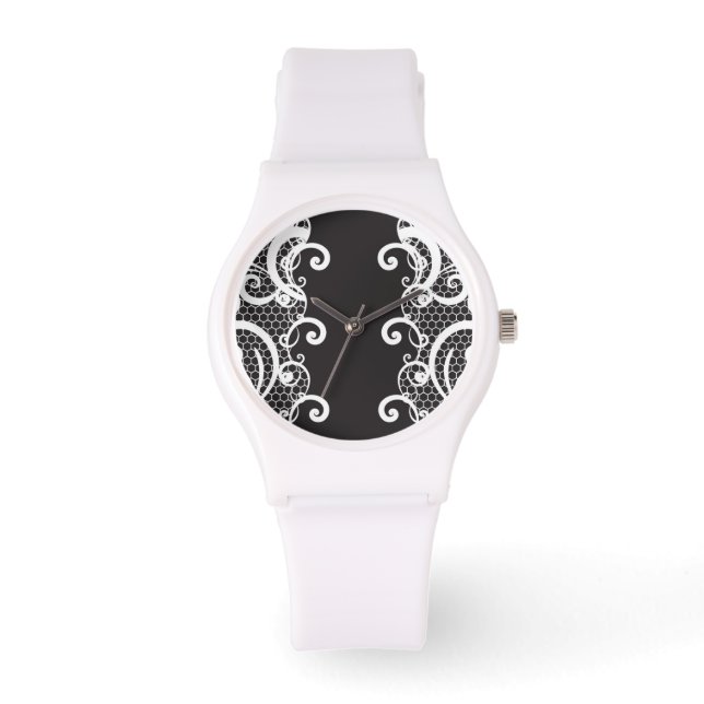 Lace background 1 watch (Front)