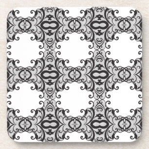Lace background 2 coaster