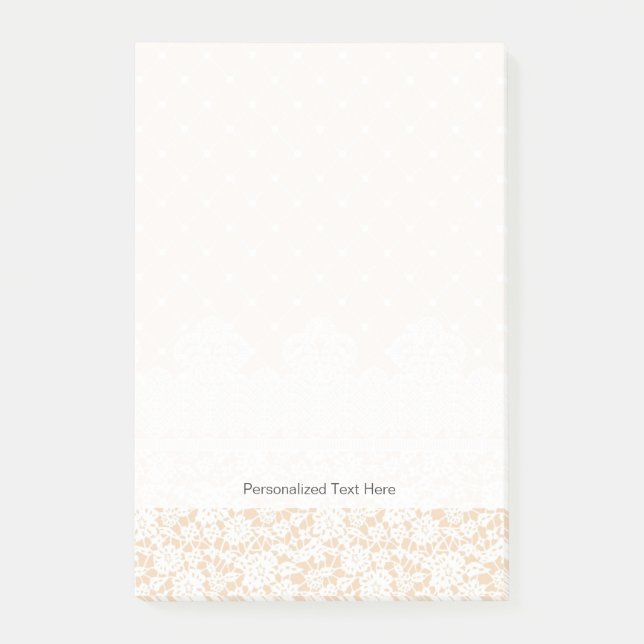 Lace Border Post-it Notes (Front)