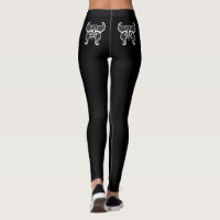 Lace Butterfly Leggings