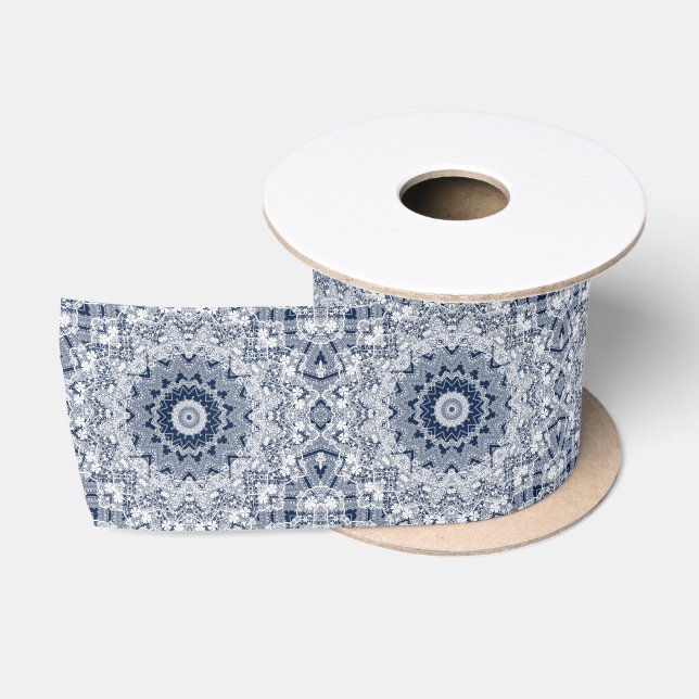 Lace decoration satin ribbon (Spool)