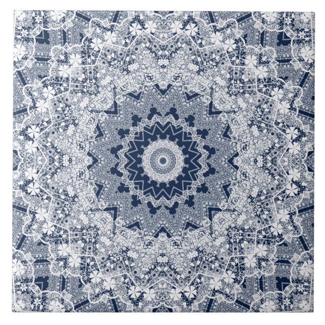 Lace decoration tile (Front)