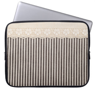 Lace fabric textile texture, background pattern. laptop sleeve