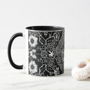Lace Floral Harmony Mug