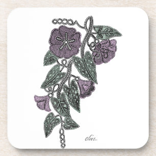 Lace Flowers Coaster