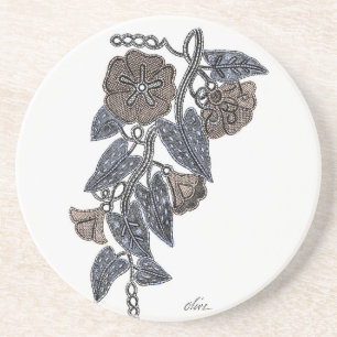 Lace Flowers Coaster