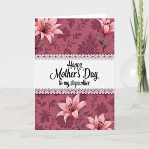 Lace Framed Mother Love Card