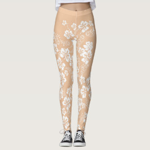 Lace illusion leggings