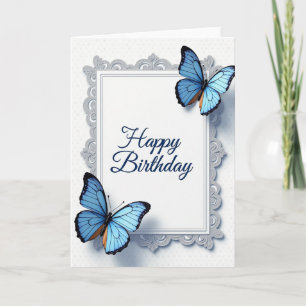 Lace Insect Birthday Card